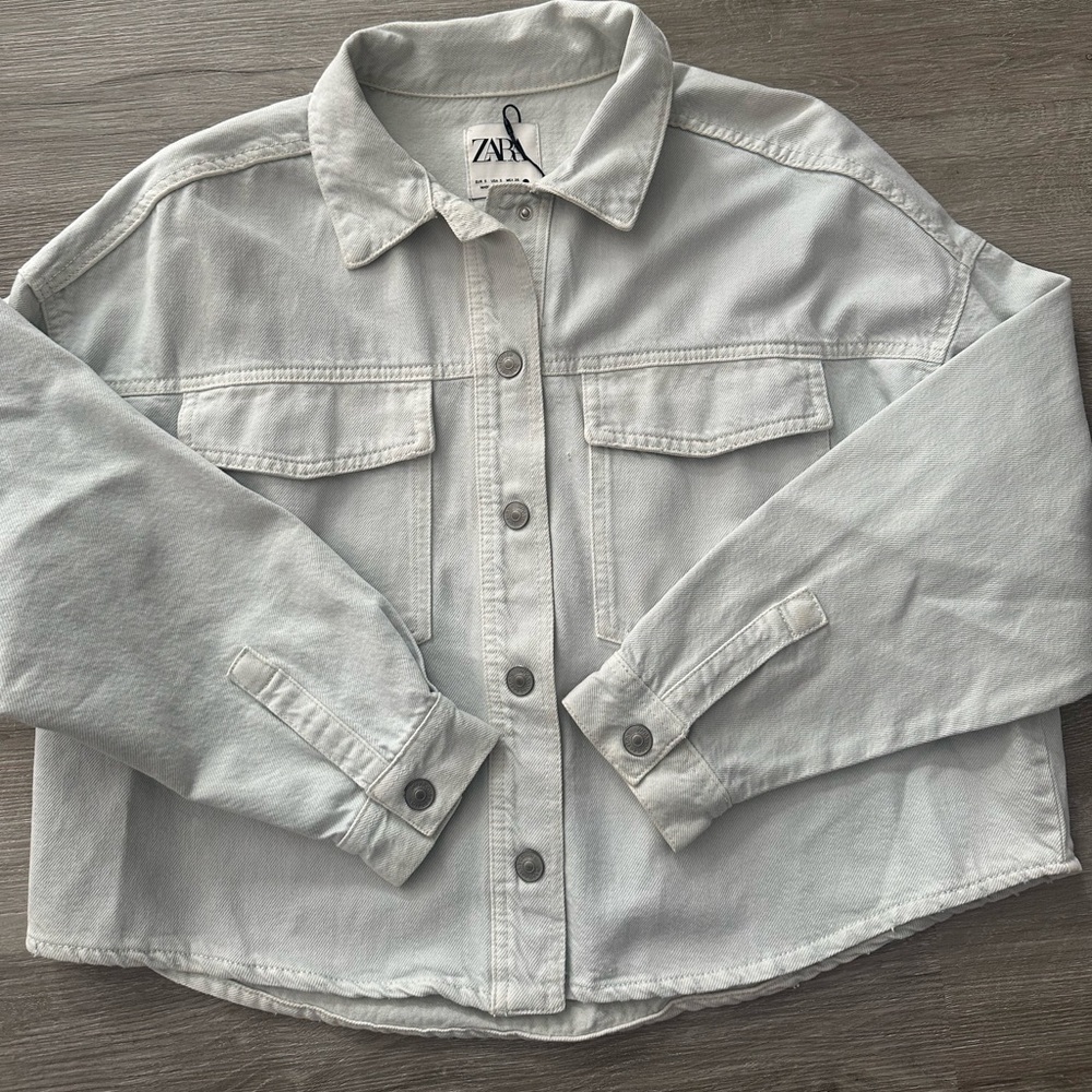 Zara Light wash Denim jacket
